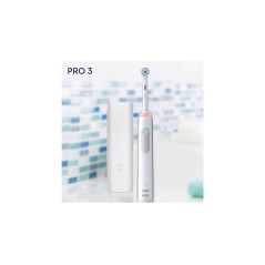 Oral-B Pro 3 White Electric Toothbrush - Superior Cleaning & Ultimate Gum Protection (8006540759929)